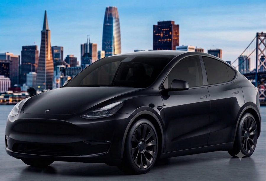 Black Tesla Model Y