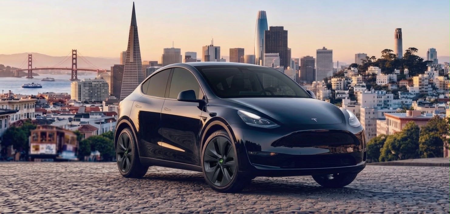 Black Tesla Model Y